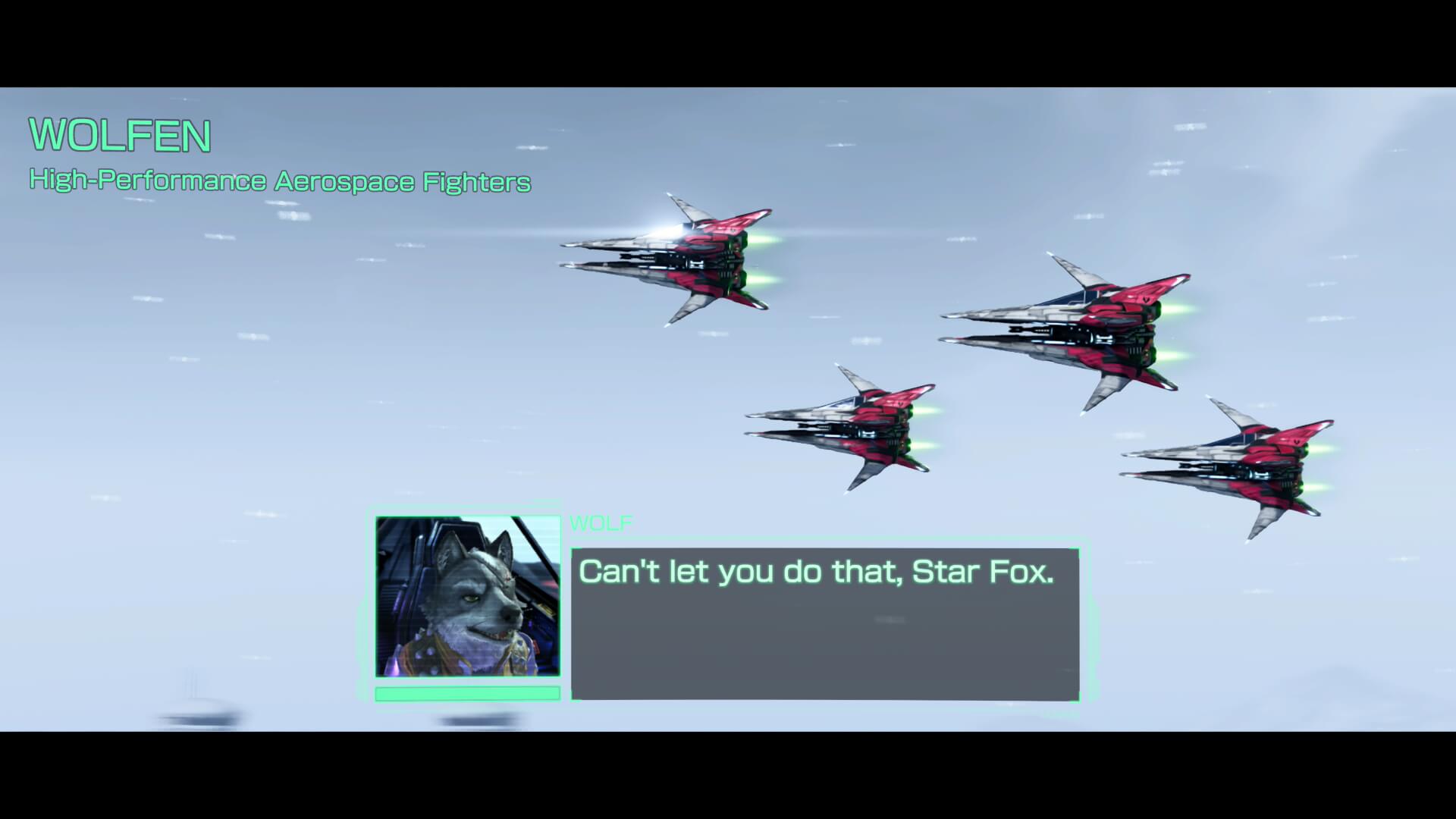 The moment Star Wolf makes their dramatic entrance on Fichina