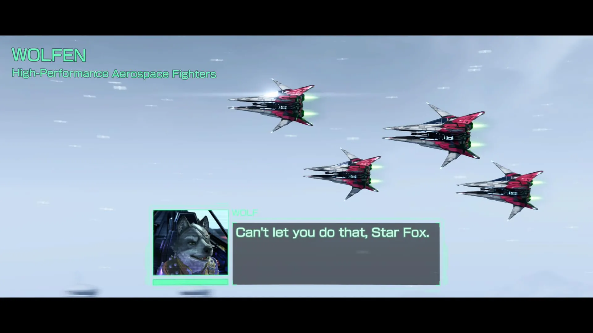 The moment Star Wolf makes their dramatic entrance on Fichina